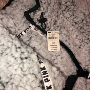 Authentic pink Victoria secret Sherpa jacket